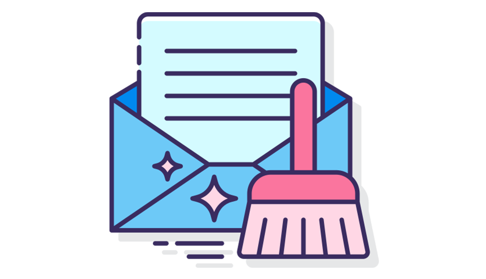 nettoyer boite email