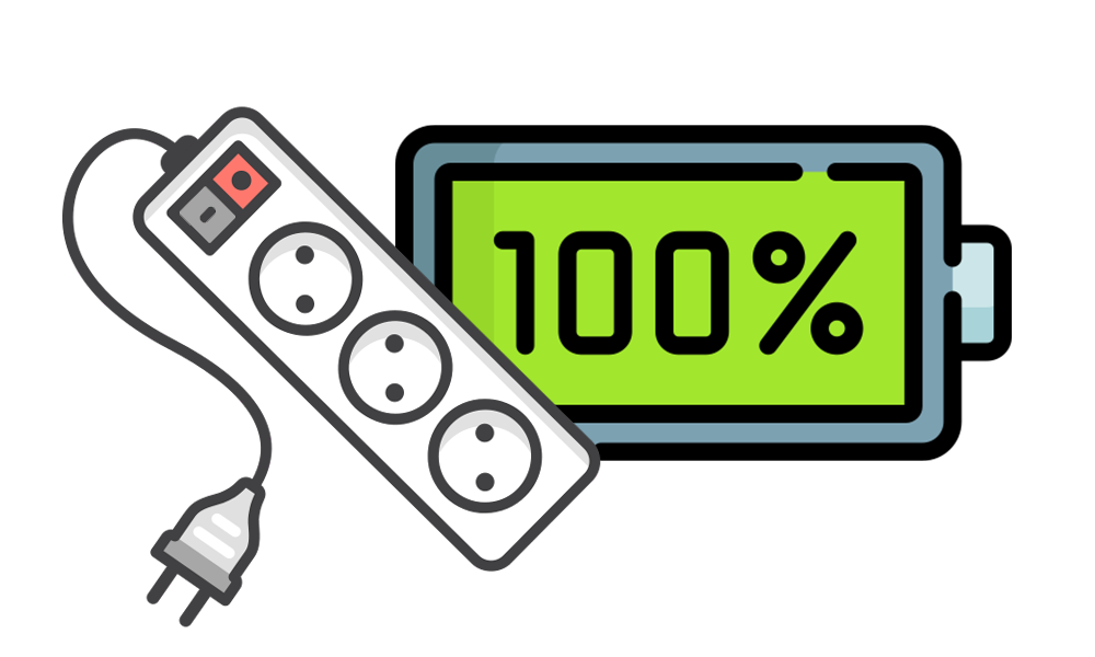 débrancher batterie pleine