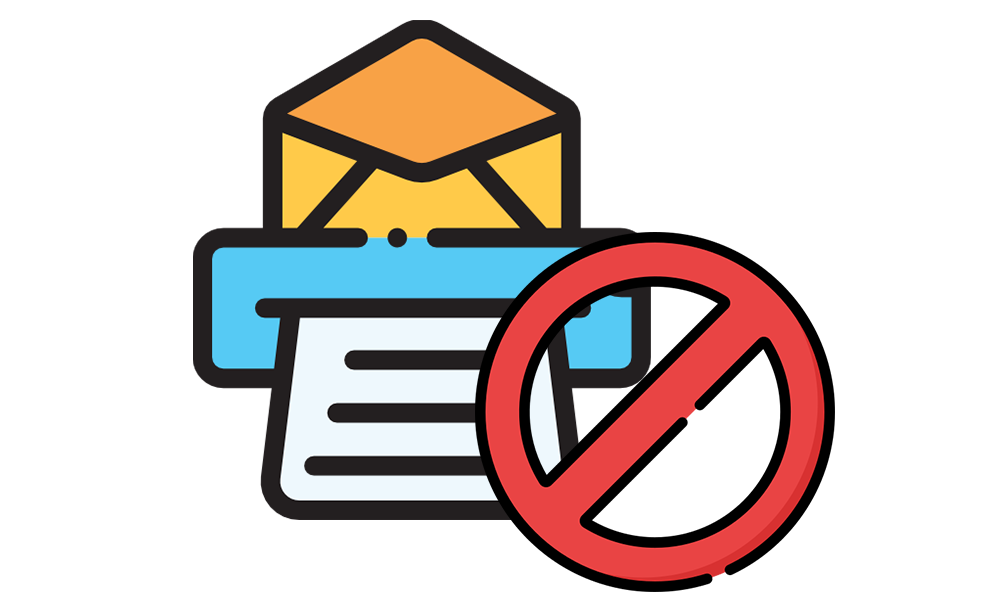 Ne pas imprimer nos emails