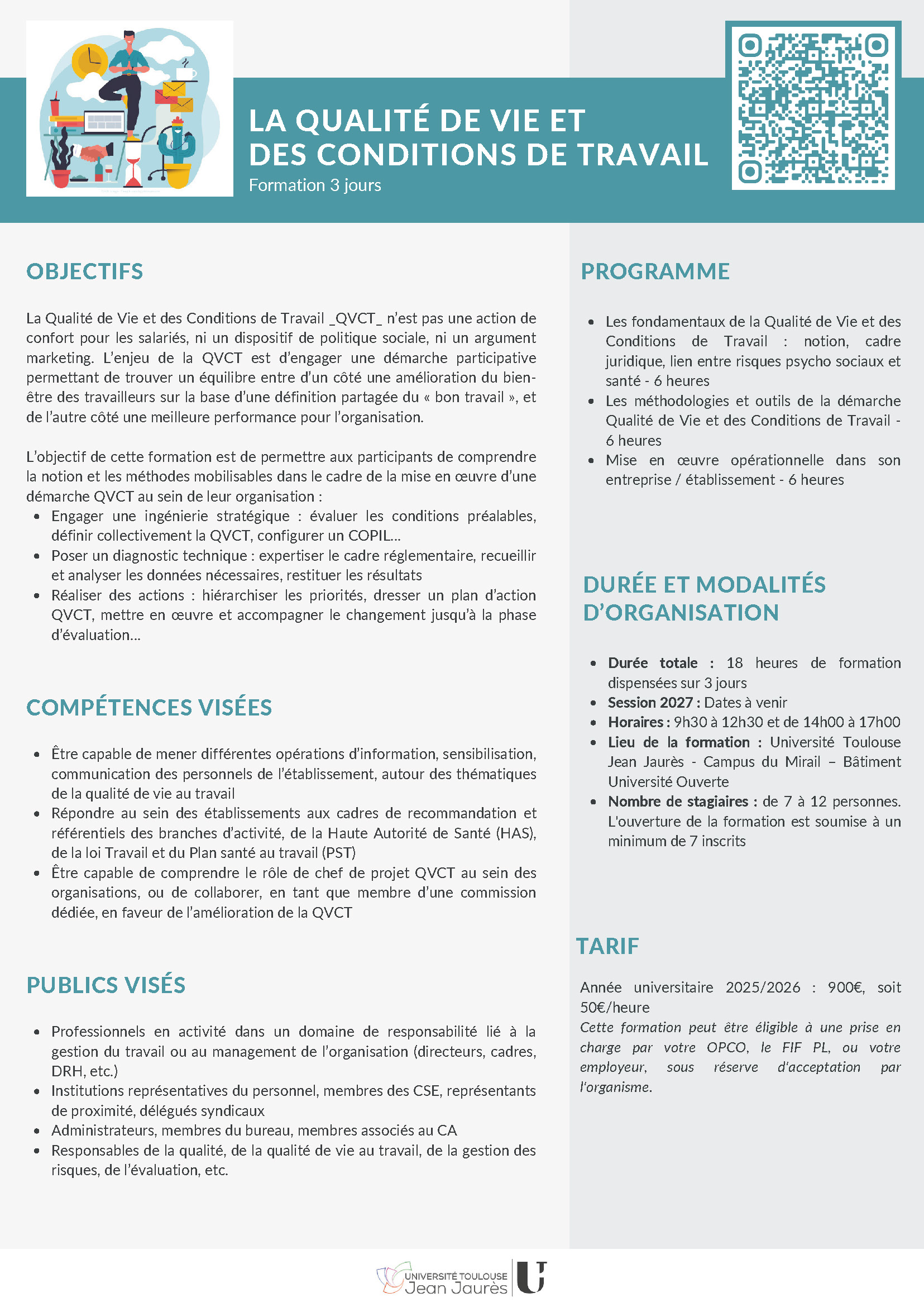 Cycle court QVCT SFCA