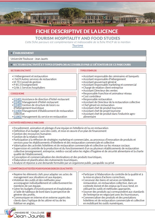 Image fiche descriptive Licence THFS