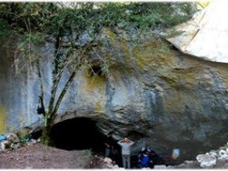Photo panoramique du gisement du Cuzoul de Gramat (Lot ; cliché Benjamin Marquebielle)